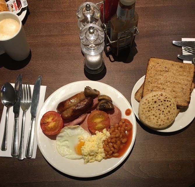 London : continental breakfast