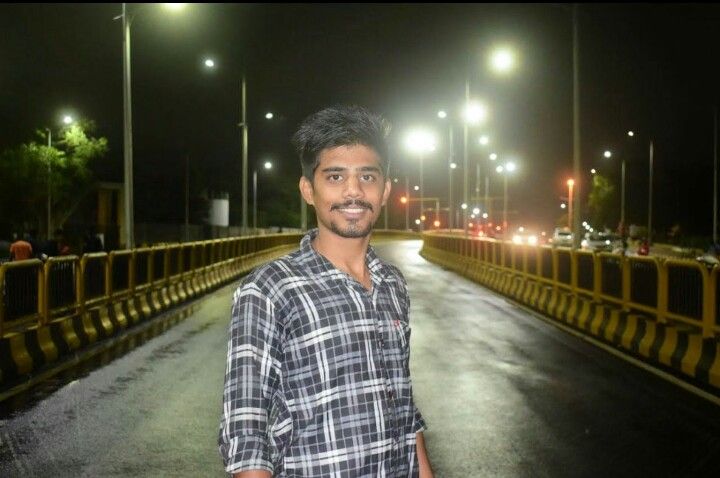 Me at Nigadi brt road, Pune, India
