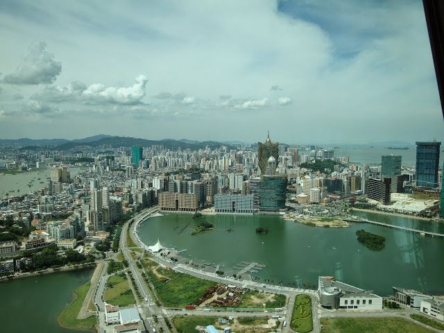 Macau island..a shot from Macau Tower!