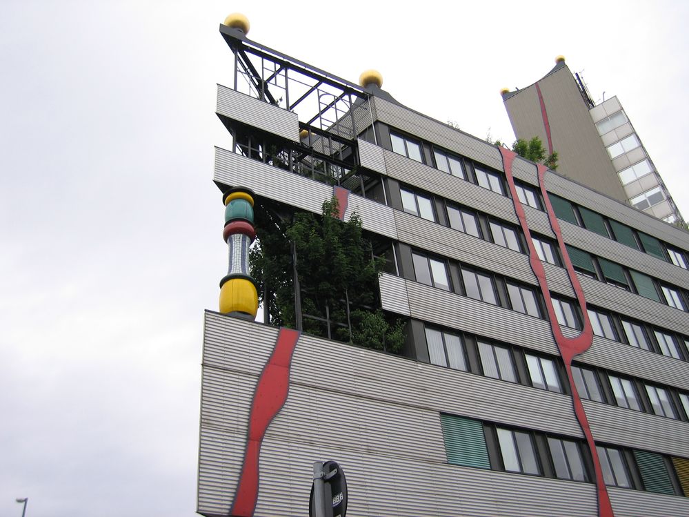 Waste incinerator Vienna designed by Hundertwasser