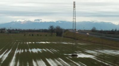 Water in Treviso, Snow in the Alps