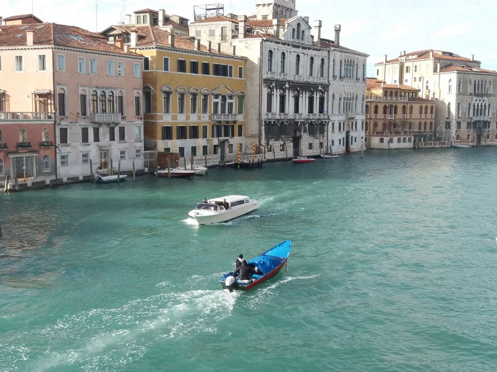 Venice, my photo from Accademia bridge
