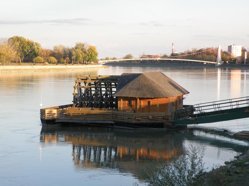 The water mill not far from the center of Osijek