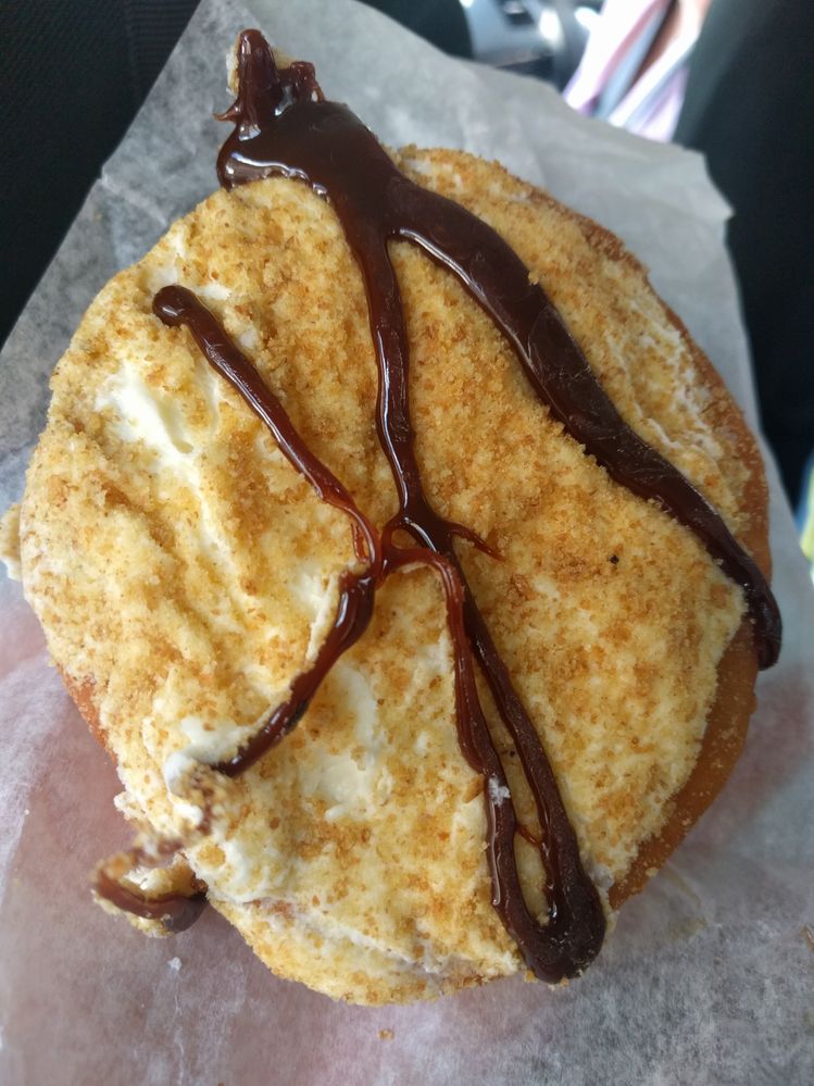 Behold, the cheesecake donut!