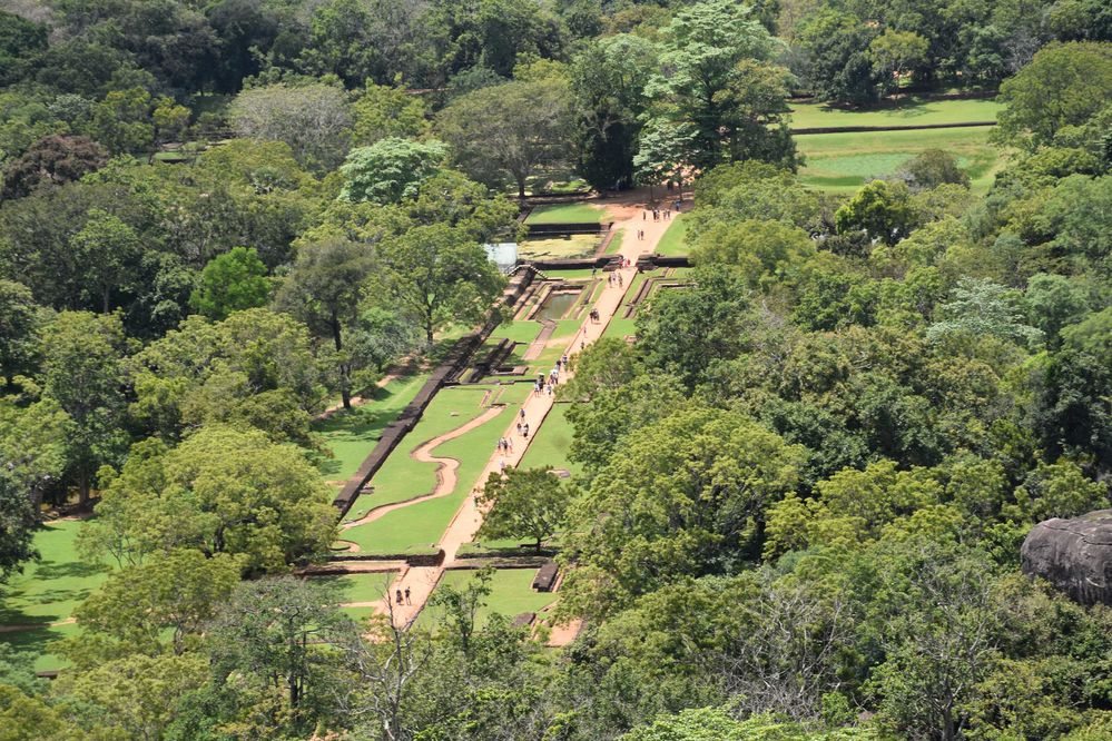View from Sigiriya rock