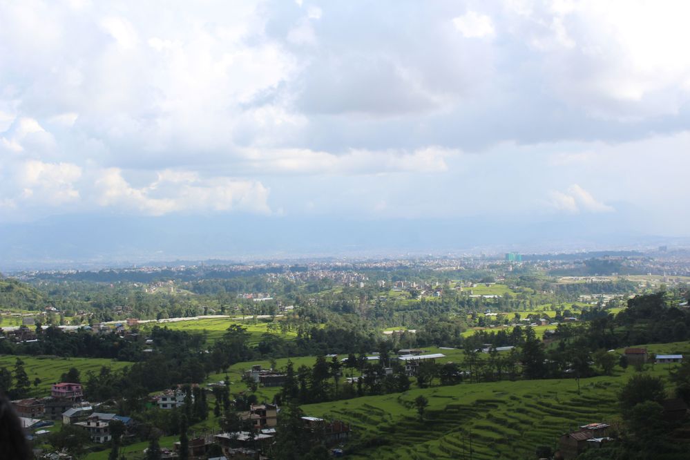 View of Kathmandu Valley From Jhor