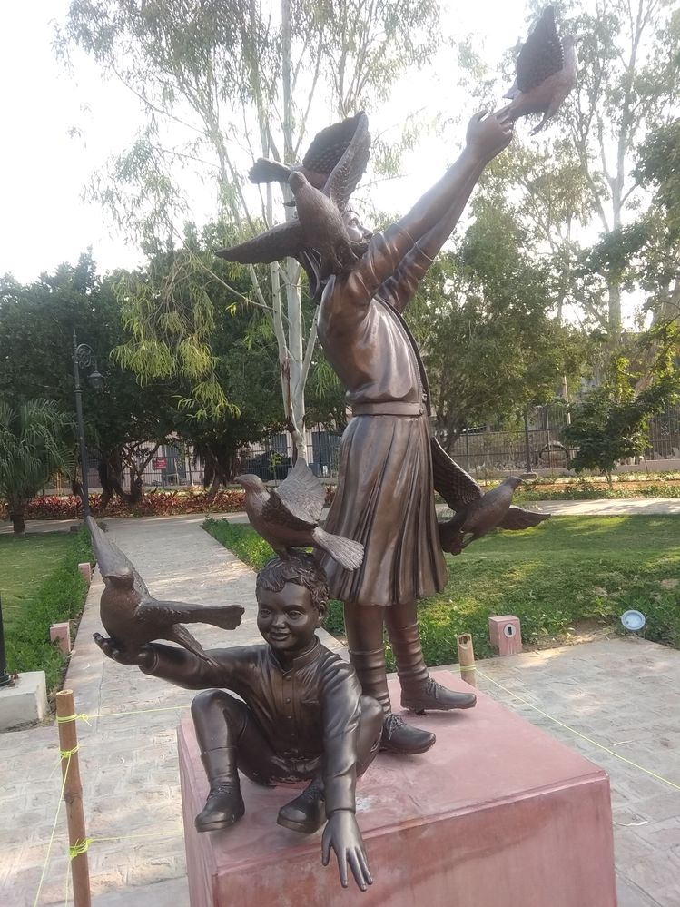 Sculpture at Subhash Park, Ajmer, India