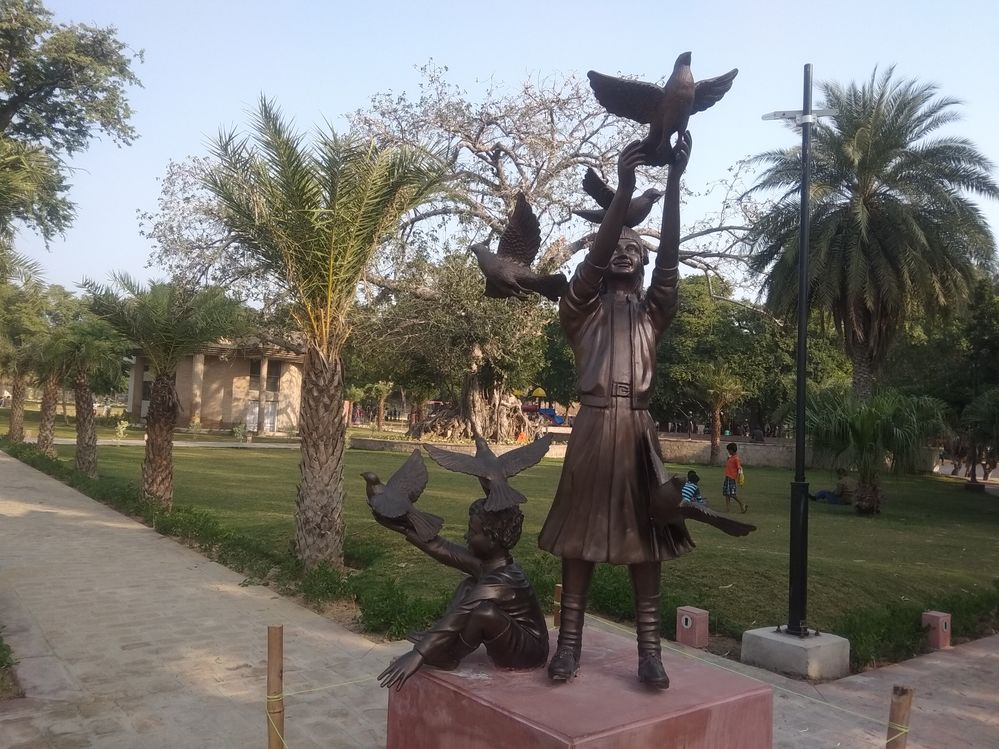 Sculpture at Subhash Park, Ajmer