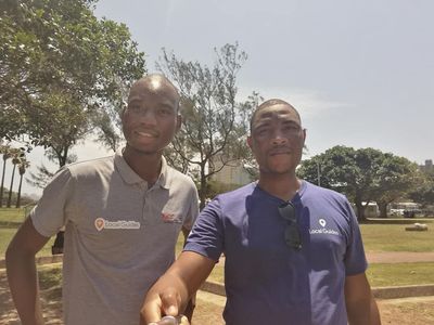 Cyncol Sibiya and Raphael Mahumane