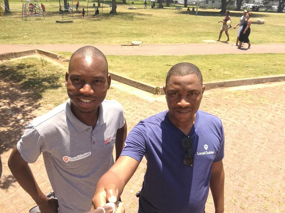 Cyncol Sibiya and Raphael Mahumane
