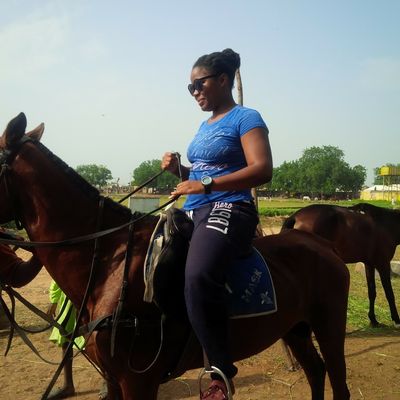 Riding horse in Adamawa