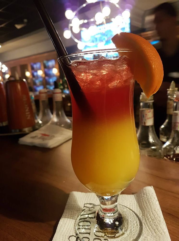 Caption: Mango, strawberry, orange , nonalcoholic cocktail, Bar de Rouge, Sofia (Local Guide @InaS)