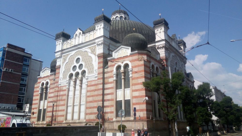 Caption: the synagogue of Sofia (photo Local Guide BorrisS)