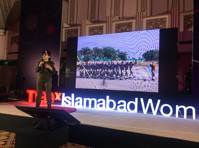 A female police officer of Pakistan sharing her journey - how her father and family supported her in her Police Work