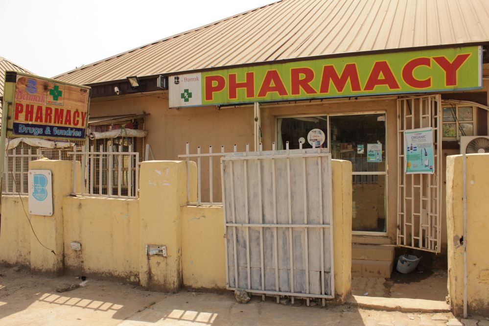 Bamak Pharmacy has two incorrect locations pinned to the map.