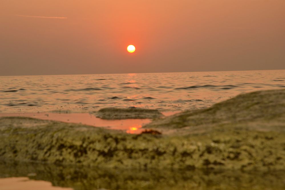 Sunset at Dwarka beach