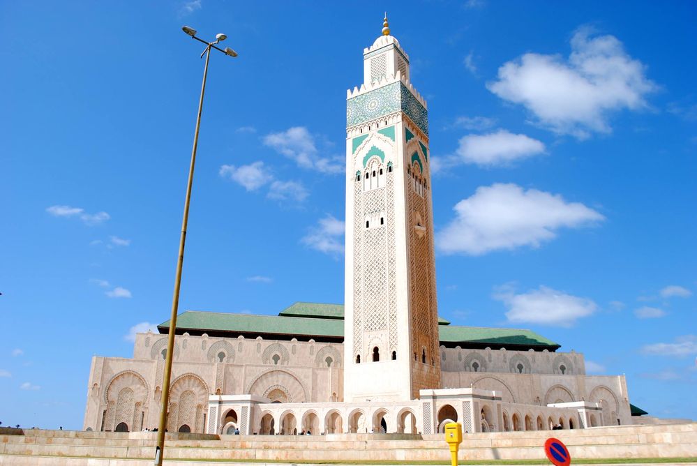 Caption: Hassan II mosque in Casablanca, Morocco (Local Guide BorrisS)