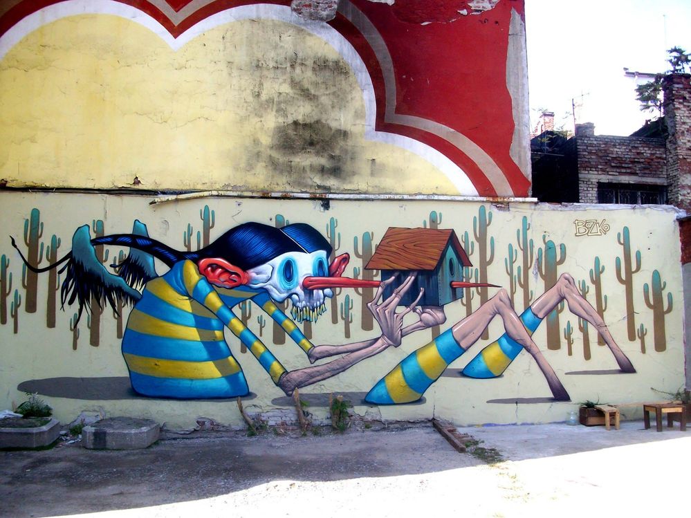Caption: Street Art in Sofia, Bulgaria (Local Guide BorrisS)