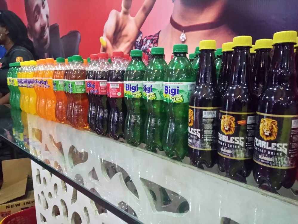 Caption: A display of some of the products from Bigi Group