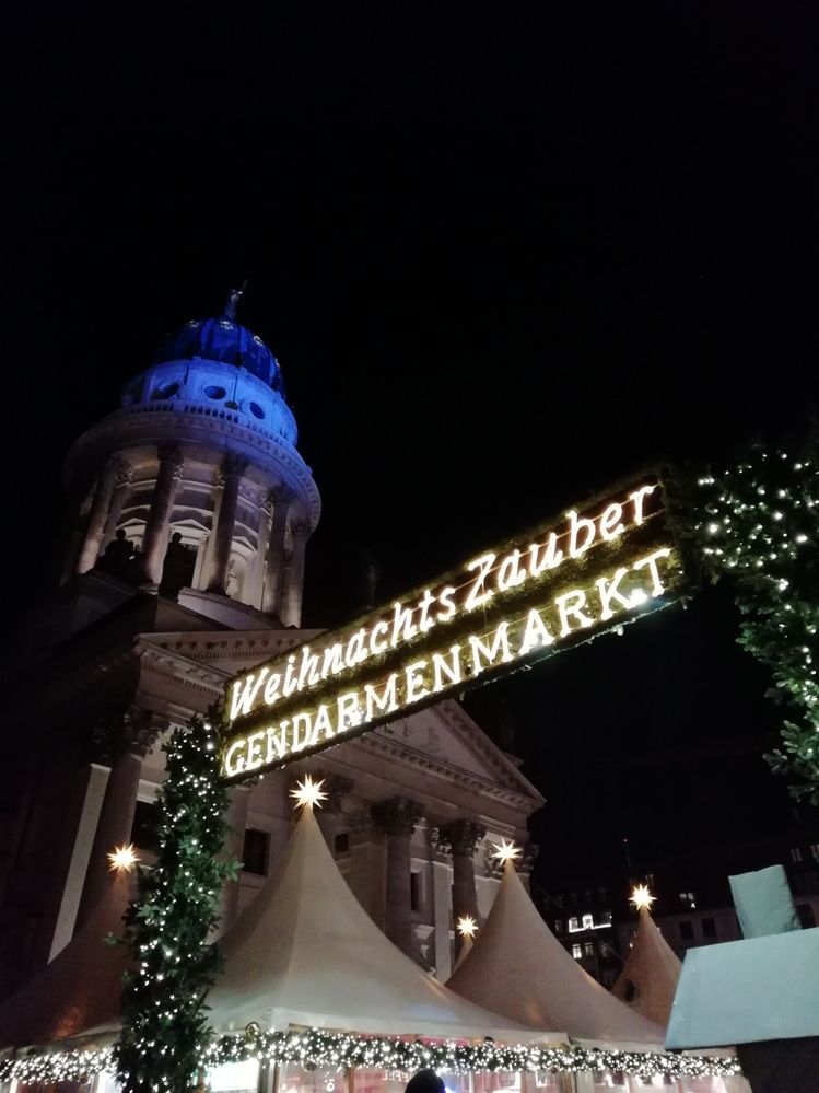 A picture from Gendarmen Market in Berlin