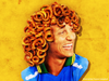 Curly fries crown David Luiz