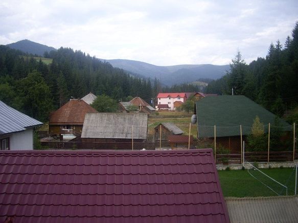 Caption: The view from my room when I stayed in Arieșeni  (Local Guide @RadieN)