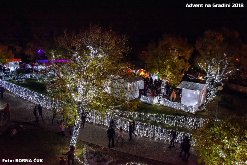 Advent to castle Gradina Rijeka