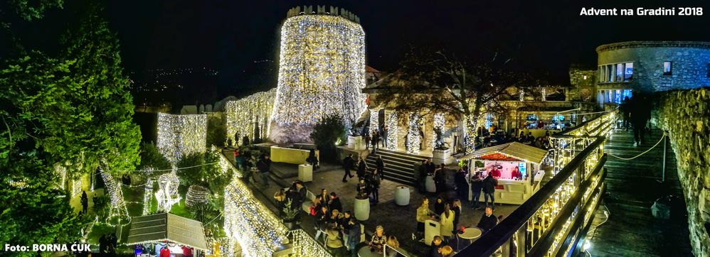 Advent to castle Gradina Rijeka