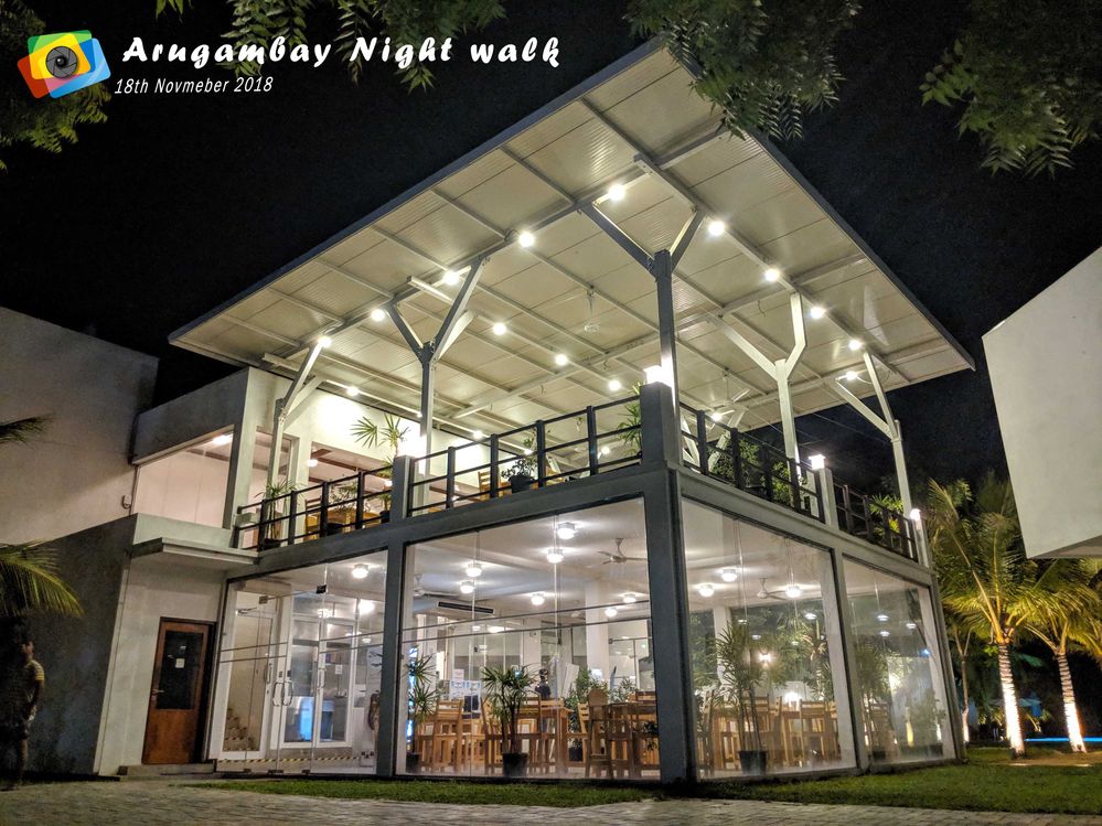 Night Photography at Arugambay Hotel