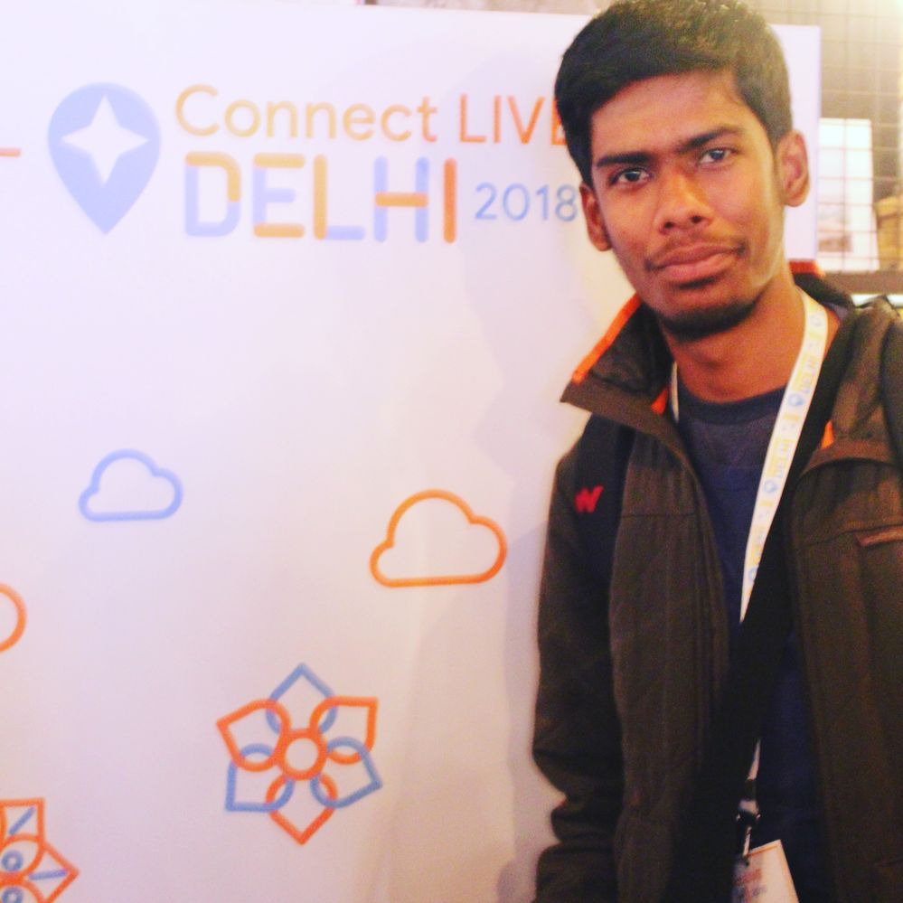 Me at Connect Live Delhi. :)