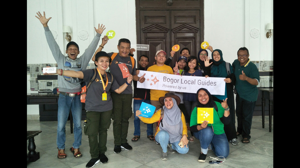 Ini yang paling baru. Meetup Bogor,  Jakarta dan Bekasi Local Guides di Kota Bogor