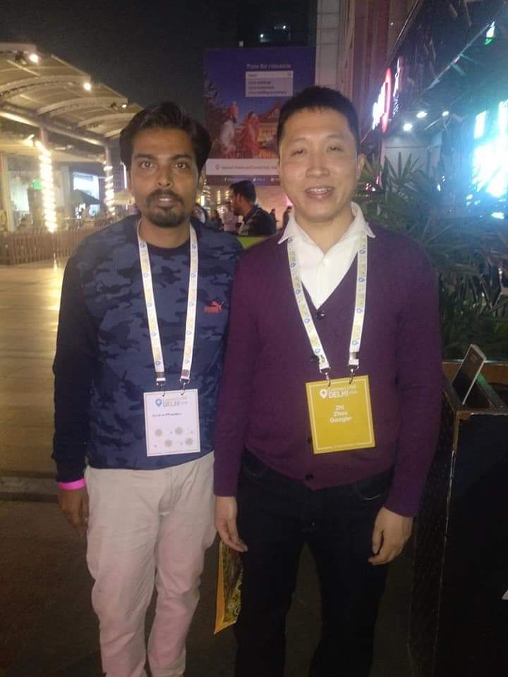 Me With Software Engineer Zhi Zhou
