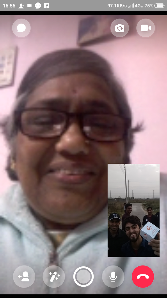 Jayalakshmi Rao Sanipina, Level-07, from Andhra Pradesh, India joined with us  via video conference