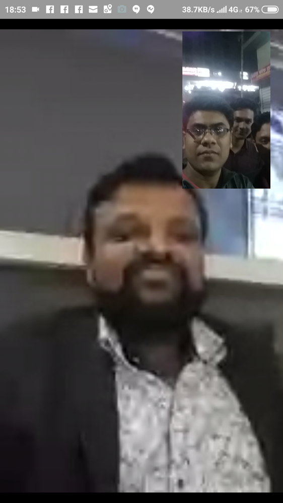 Ambrish Varshney, Level-10, from Delhi, India Joined with us via video conference