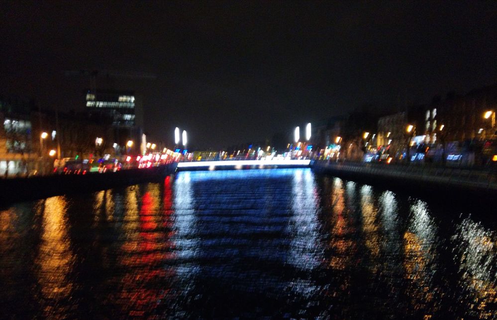 Further down the quays, River Liffey