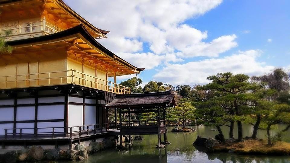 Caption: A photo of the Golden Pavilion - Kinkaku-ji in Japan, Kyoto. (Local Guide @Ivi_Ge)