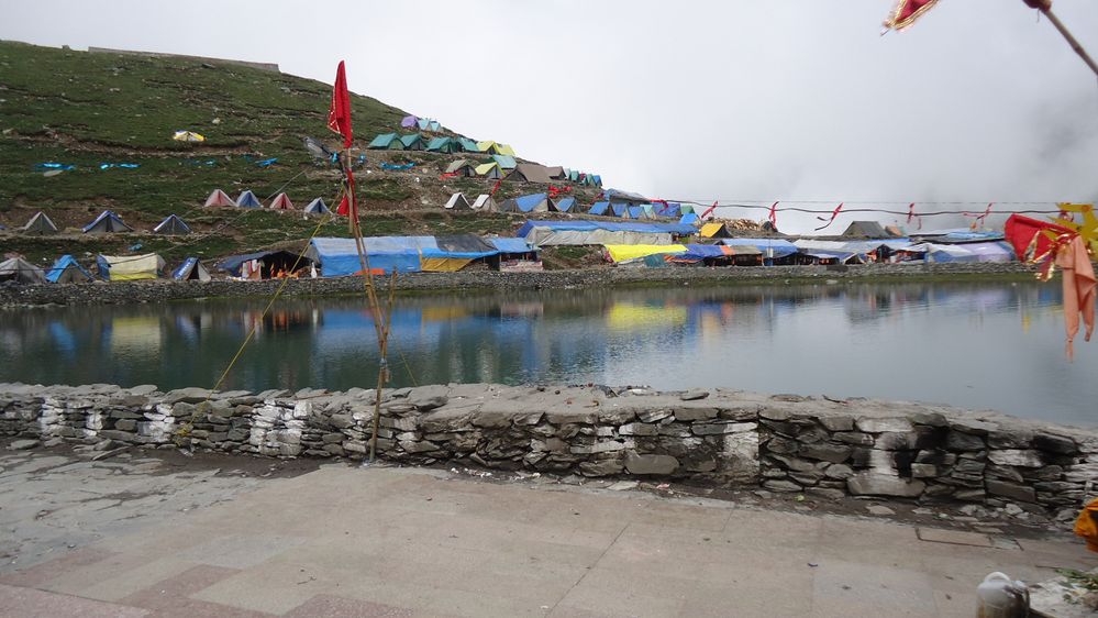 Sacred Manimahesh Lake in Himachal Pradesh