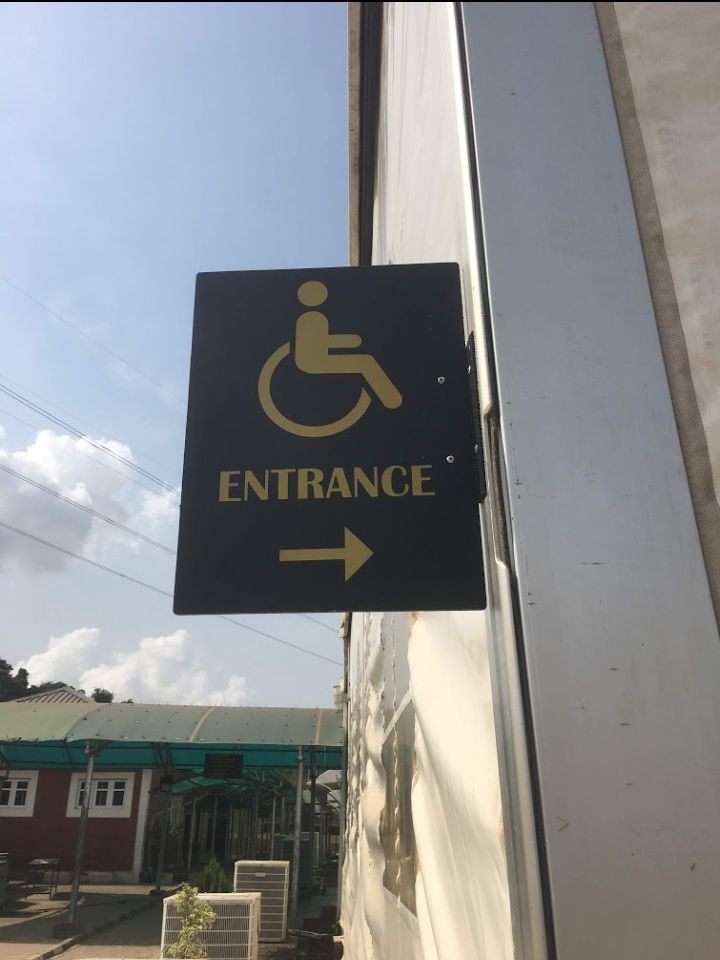 Wheelchairs entrance