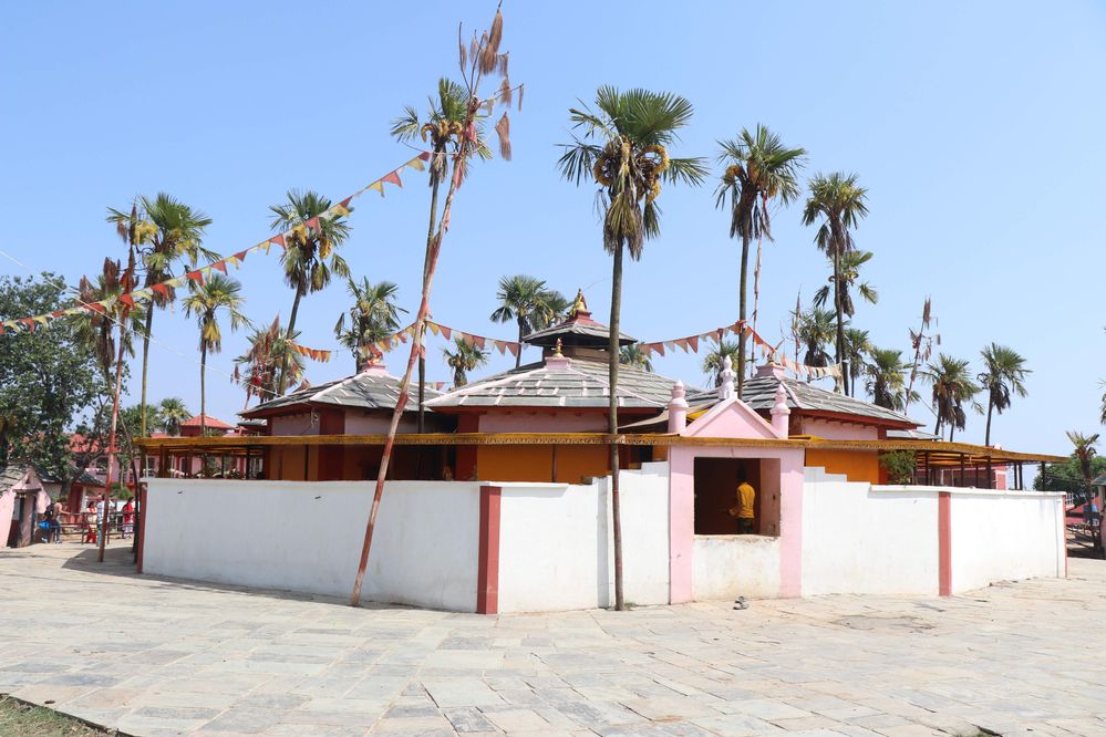 The Temple where daily Hawan/Yagnas are performed