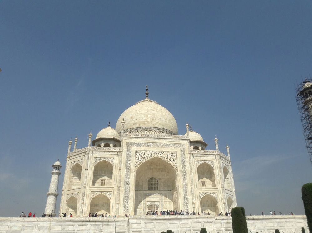 Caption: Taj Mahal Agra, India (Photo by Local Guide Ishant Gautam)
