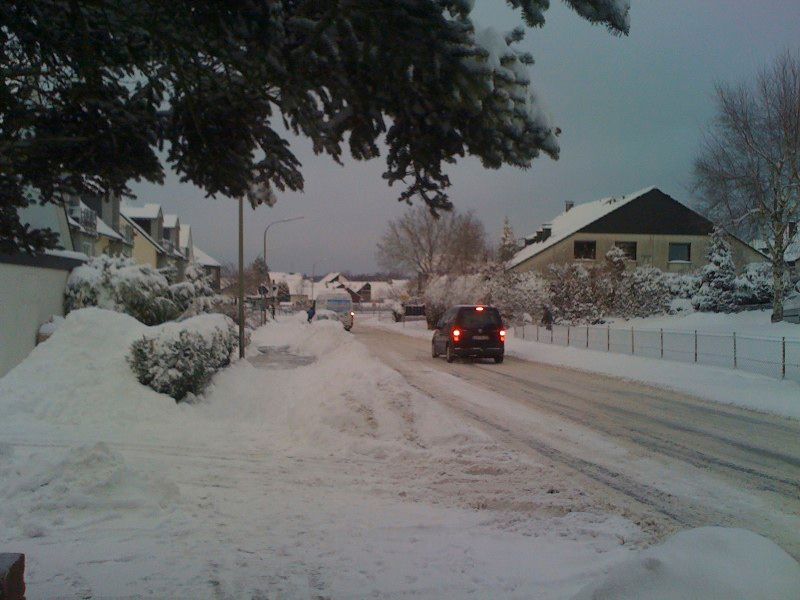 So war der Winter 2010 in Odenthal Erberich