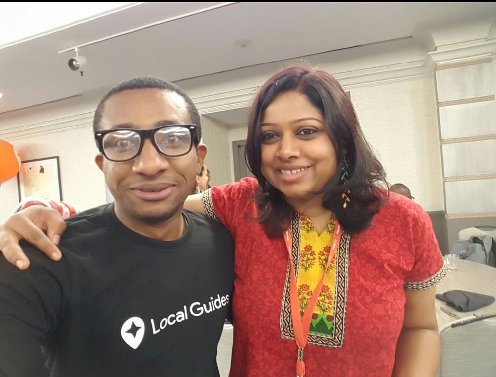 Caption: Emeka and Vandana during Connect Live in San Francisco