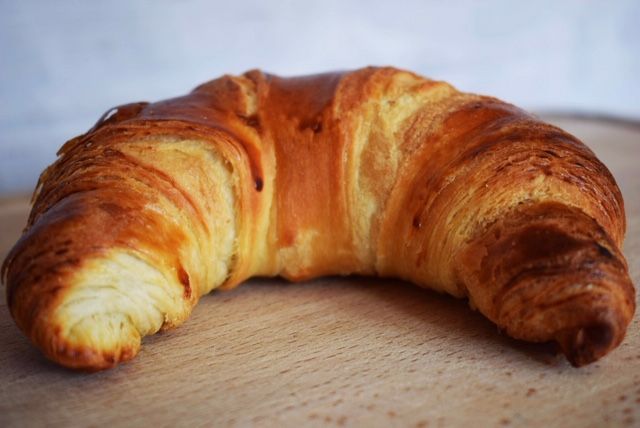 Caption: A photo of croissant with butter at home (Local Guide @KatyaL)