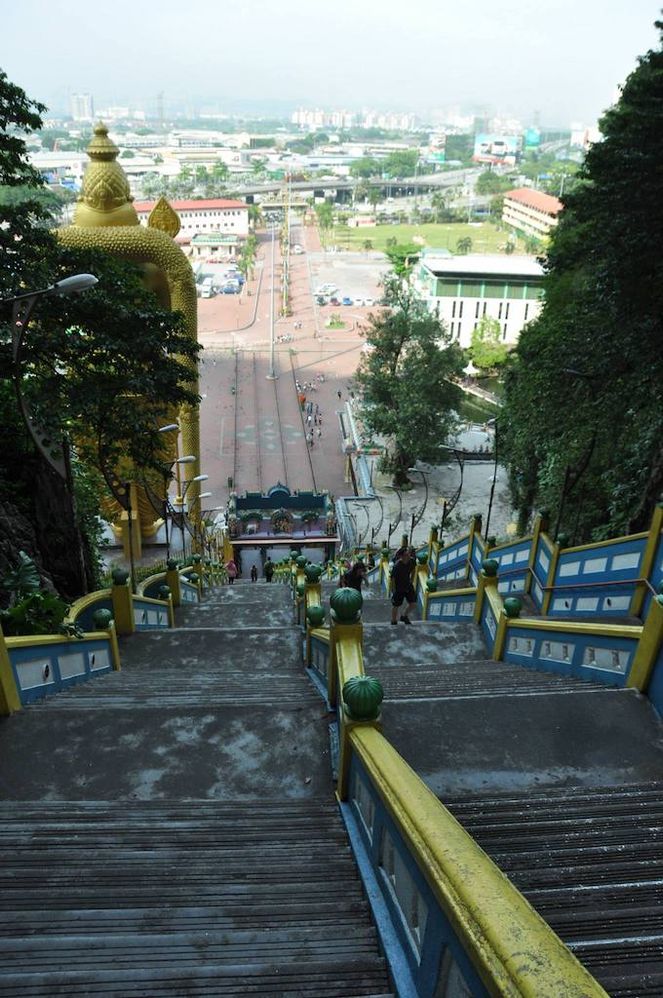 View from Batu Caves