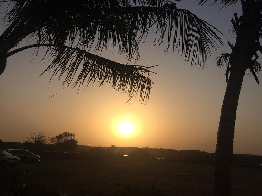 Nerul Lake-Sun Set