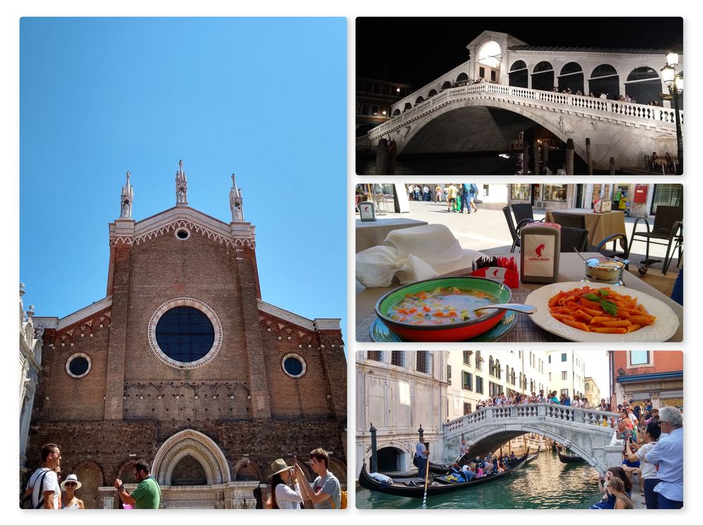 A collage of Venice!
