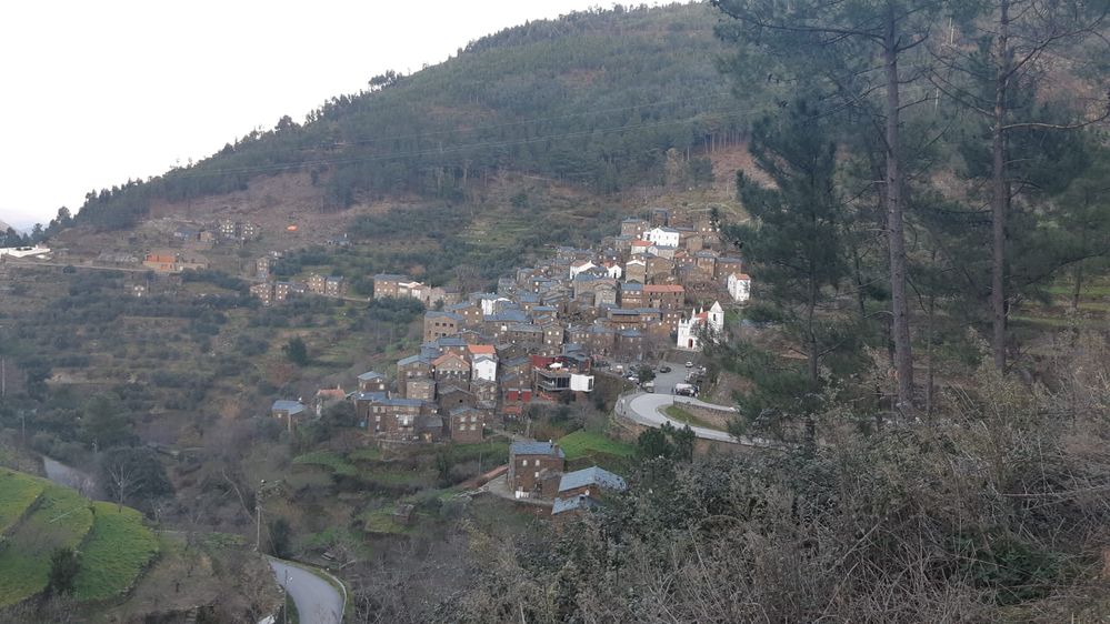 Vista para a aldeia do Piódão