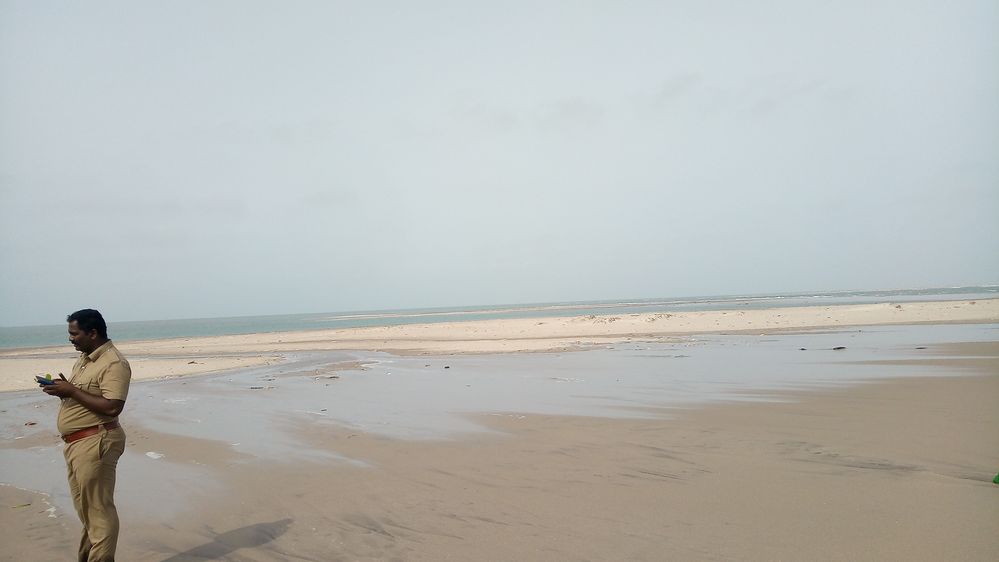Meeting point of Indian Ocean &  Bay of Bengal ocean
