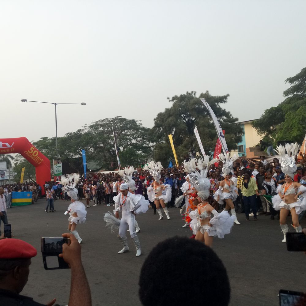 Carnival Calabar 2018 - Contingents from Mexico at the Street Party