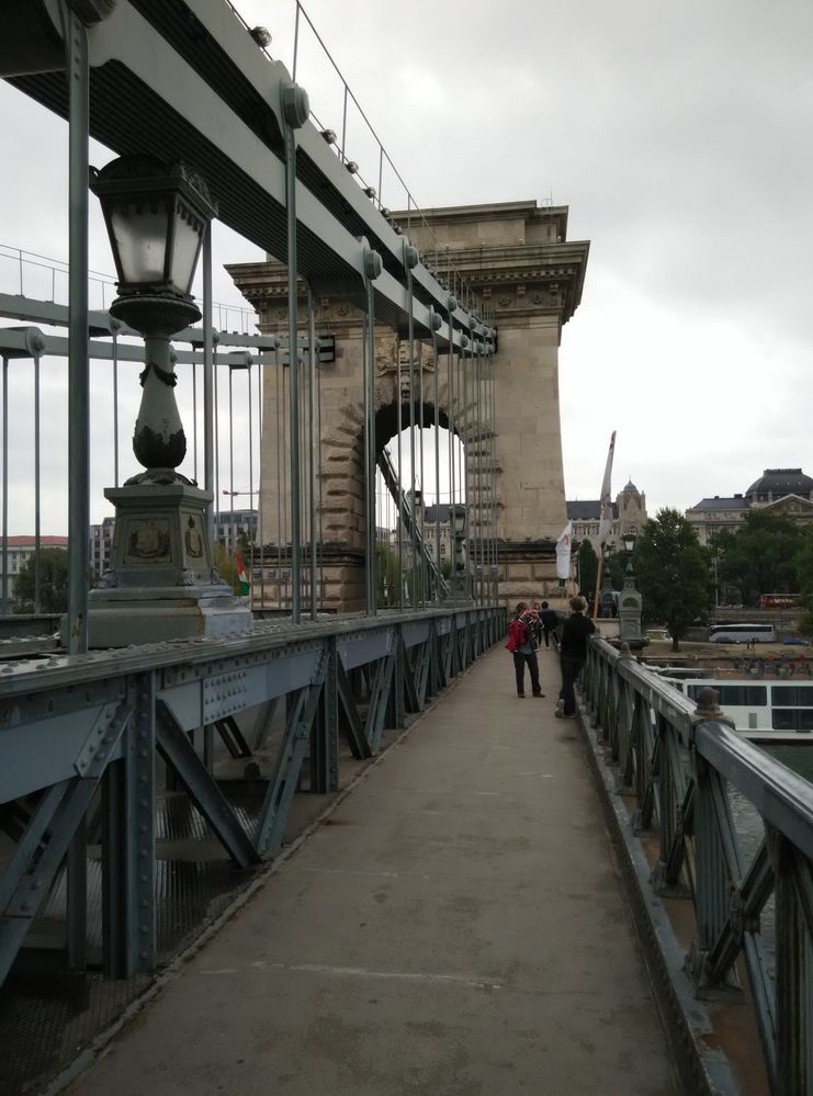 他多次到歐洲各地尋訪考察各種不同的橋梁，還結識了 英國著名的鋼鐵結構橋梁設計專家威廉 ·克拉克，聘請 他主持多瑙河大橋的設計。
